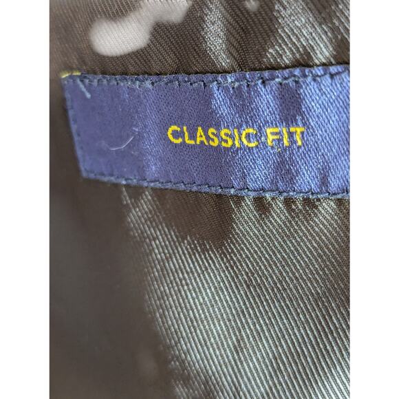 Stafford Men's 48R Brown Corduroy Classic Blazer Elbow Patch Jacket Sport Coat - Picture 7 of 8